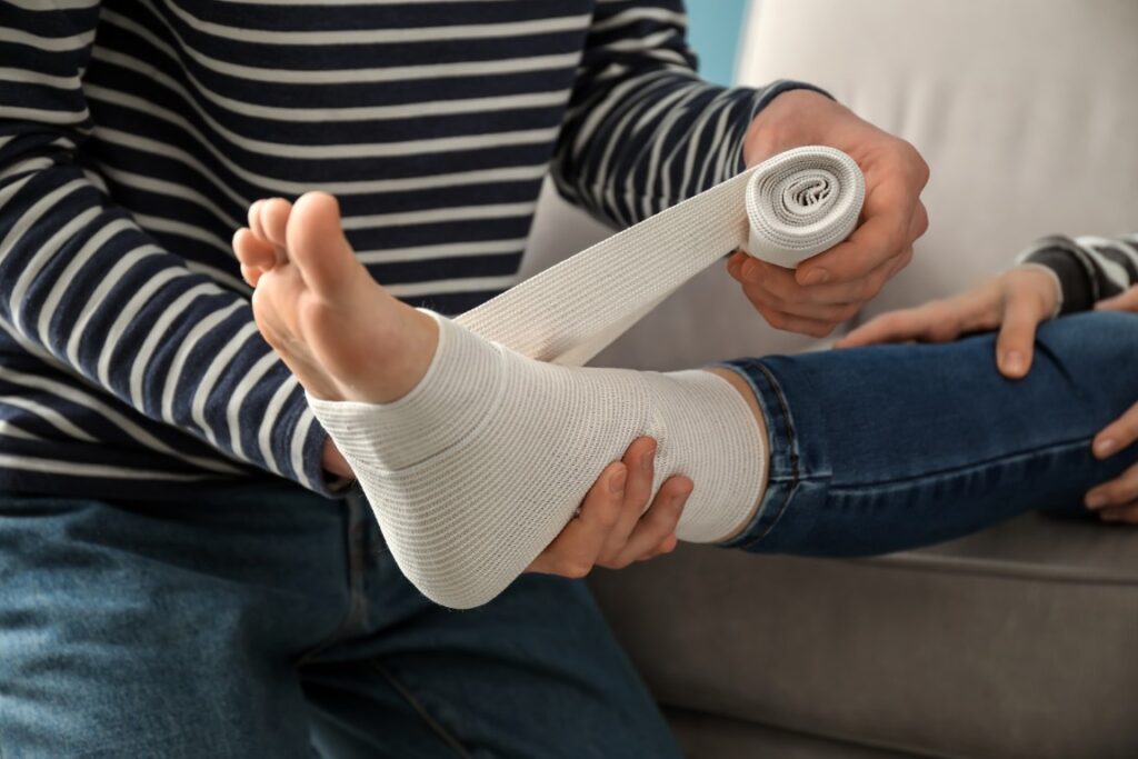 Ankle Strain and Sprain
